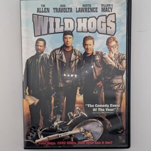 Touchstone Wild Hogs DVD Movie Tim Allen John Travolta Comedy Widescreen 2007